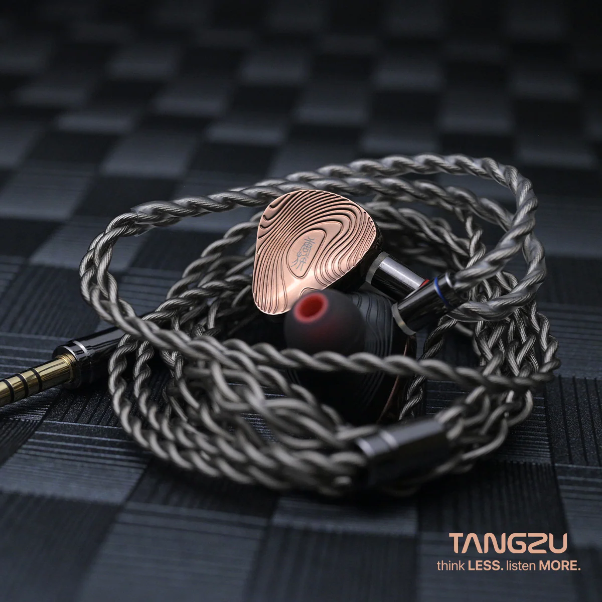 TANGZU XuanWu Gate 1DD+4BA +2EST In-ear HIFI Hybrid Driver MONITORS Multi-Drive Wired Earphones IEM 2 pin 0.78mm Cable Headest - Image 4
