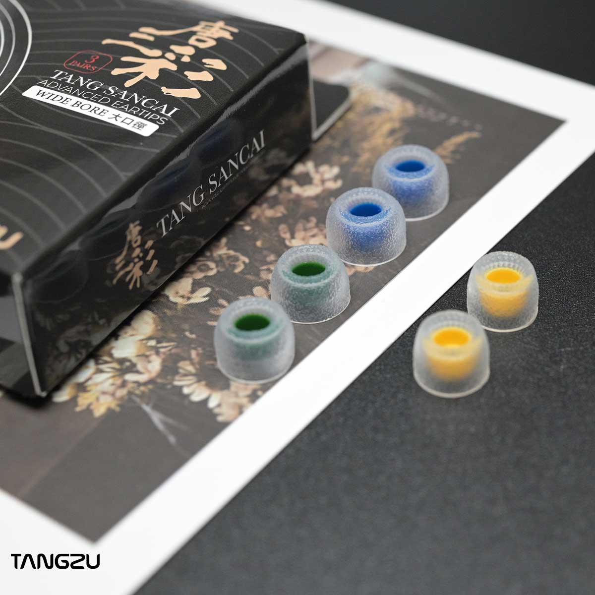 TANGZU Tang Sancai Wide Bore Version Eartips for Earphones - Image 4