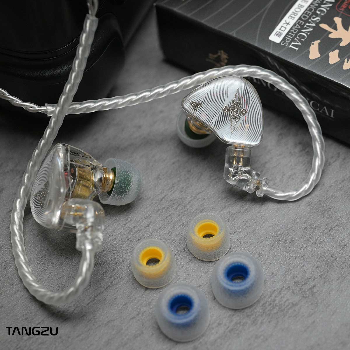 TANGZU Tang Sancai Wide Bore Version Eartips for Earphones - Image 5