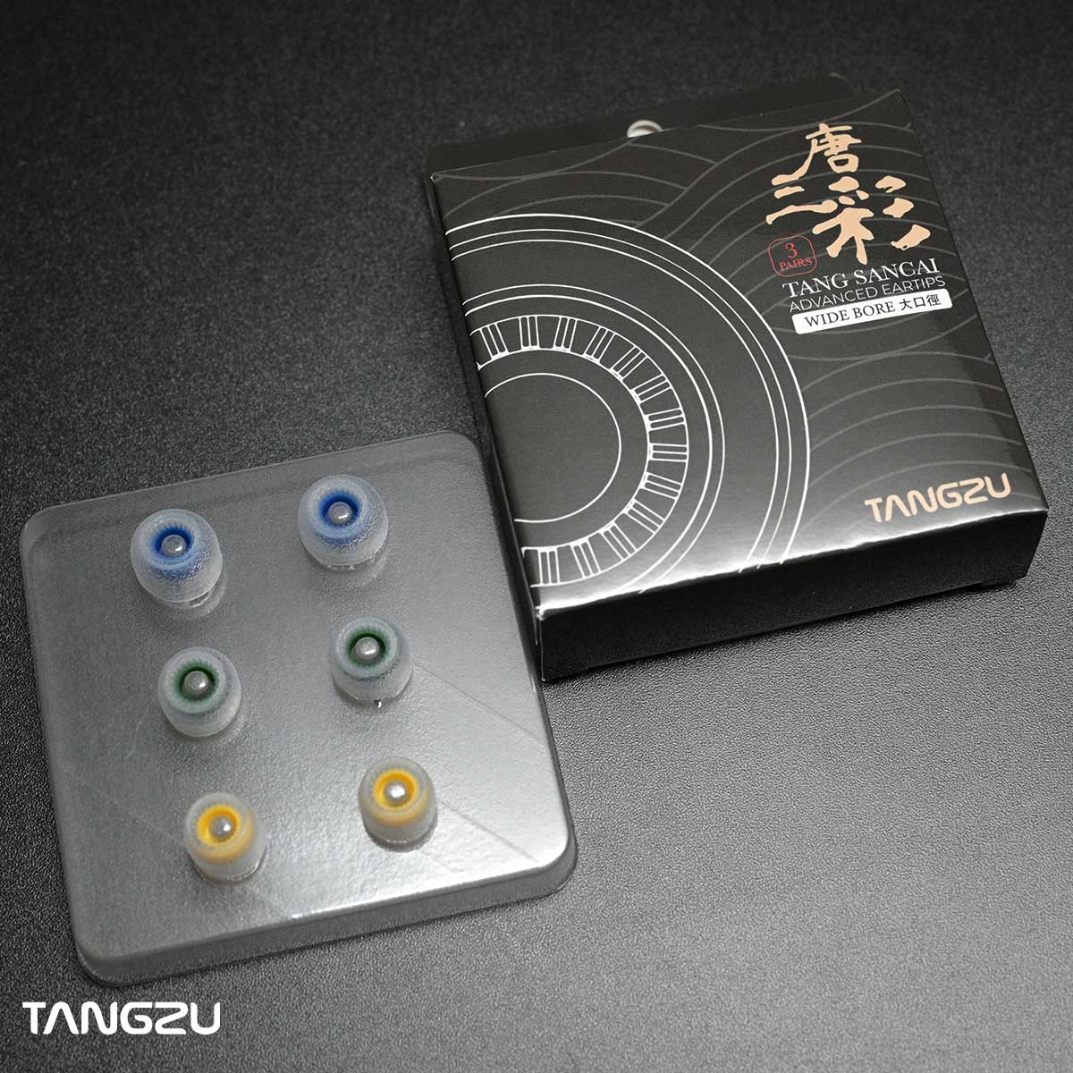 TANGZU Tang Sancai Wide Bore Version Eartips for Earphones - Image 6