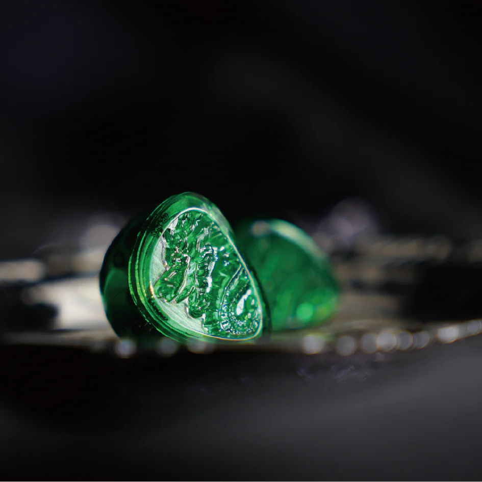 TANGZU WANER SG 2 Jade Dragon Edition 10mm PET Single Dynamic In-Ear Earphones - Image 5